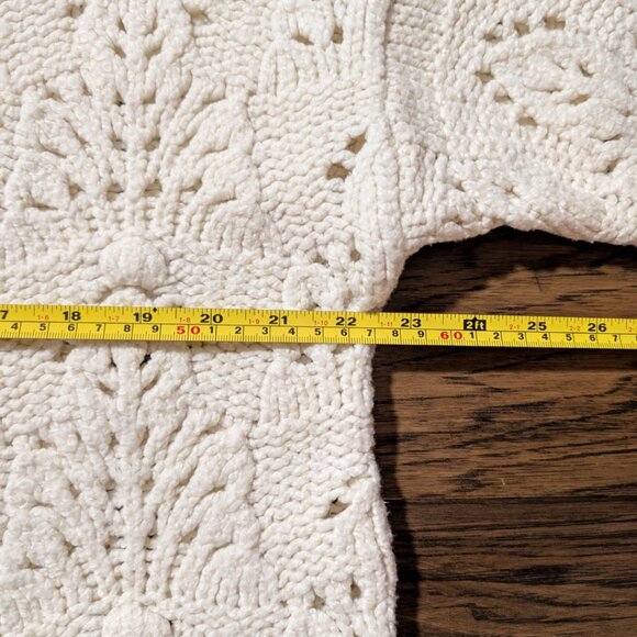 aerie knit sweater cream size small - Picture 5 of 16